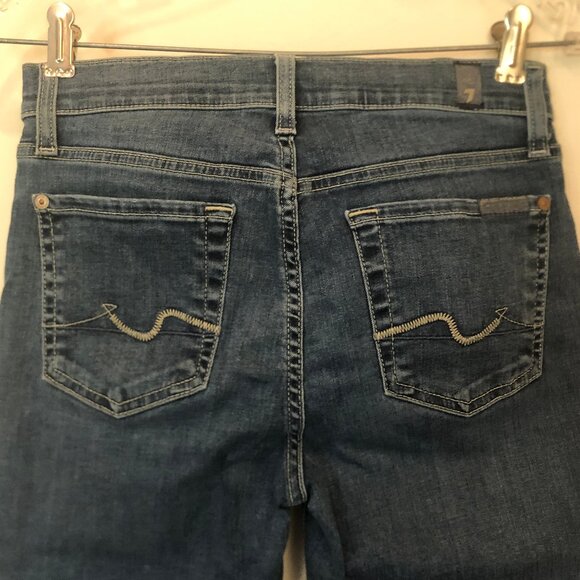 7 for All Mankind Gwenevere Washed Jeans sz 26 - Picture 10 of 16